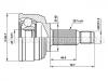 Jeu de joints, arbre de transmission CV Joint Kit:15-1260