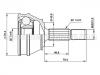 Jeu de joints, arbre de transmission CV Joint Kit:15-1034