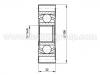Gelenksatz, Antriebswelle CV Joint Kit:16-1014