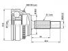 Jeu de joints, arbre de transmission CV Joint Kit:15-1285