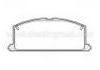 Bremsbelagsatz, Scheibenbremse Brake Pad:04465-21010