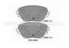 Bremsbelagsatz, Scheibenbremse Brake Pad:04465-42080