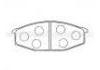 Bremsbelagsatz, Scheibenbremse Brake Pad:41060-91255