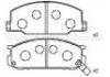 Bremsbelagsatz, Scheibenbremse Brake Pad:04465-14061