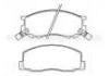 Bremsbelagsatz, Scheibenbremse Brake Pad:04465-27010