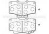 Bremsbelagsatz, Scheibenbremse Brake Pad:04465-35140