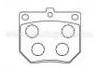 Bremsbelagsatz, Scheibenbremse Brake Pad:41060-A1485