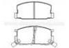 Plaquettes de frein Brake Pad:04465-12430