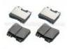 Bremsbelagsatz, Scheibenbremse Brake Pad:002 420 12 20