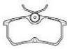 Plaquettes de frein Brake Pad:181265-700