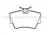 Plaquettes de frein Brake Pad:701 698 451