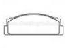 Plaquettes de frein Brake Pad:SE-127165005A