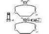 Bremsbelagsatz, Scheibenbremse Brake Pad:180729-700