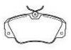 Bremsbelagsatz, Scheibenbremse Brake Pad:180989-700