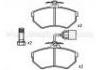 Bremsbelagsatz, Scheibenbremse Brake Pad:180996-700