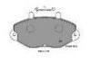 Bremsbelagsatz, Scheibenbremse Brake Pad:140897-203