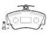 Bremsbelagsatz, Scheibenbremse Brake Pad:180777-700