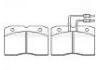 Pastillas de freno Brake Pad:4 432 481