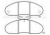 Bremsbelagsatz, Scheibenbremse Brake Pad:77 01 203 895