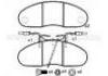 Bremsbelagsatz, Scheibenbremse Brake Pad:5001 834 527