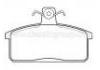 Bremsbelagsatz, Scheibenbremse Brake Pad:00000-A00154